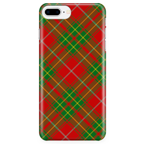 Image of Burnett Ancient Scottish Plaid Tartan Phone Case - shirtskishirt