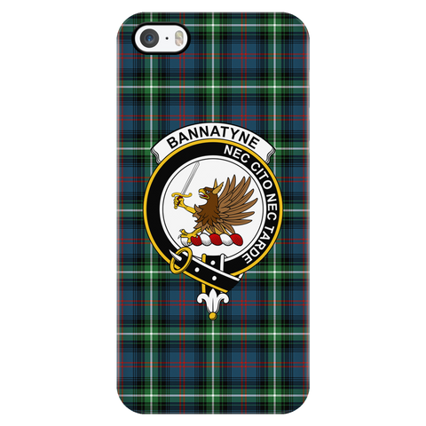 Image of Bannatyne Scottish Clan Tartan Phone Case - shirtskishirt