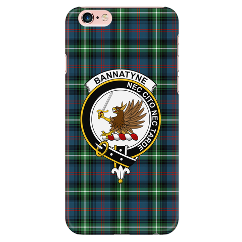 Image of Bannatyne Scottish Clan Tartan Phone Case - shirtskishirt