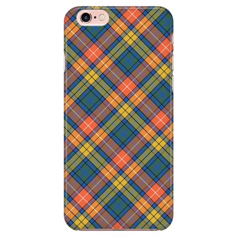 Image of Buchanan Ancient Scottish Plaid Tartan Phone Case - shirtskishirt