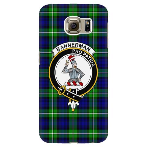 Image of Bannerman Scottish Clan Tartan Phone Case - shirtskishirt