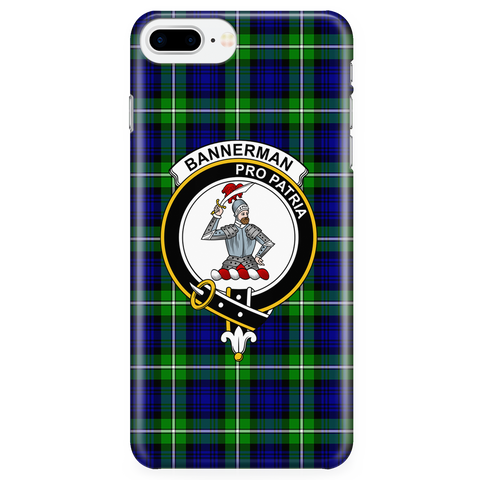 Image of Bannerman Scottish Clan Tartan Phone Case - shirtskishirt