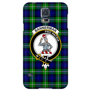 Bannerman Scottish Clan Tartan Phone Case - shirtskishirt