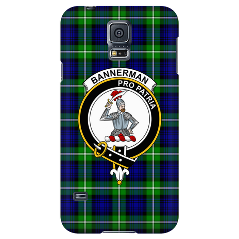 Image of Bannerman Scottish Clan Tartan Phone Case - shirtskishirt