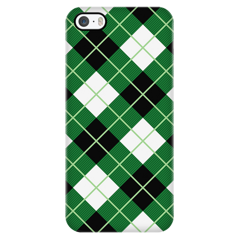 Image of Argyle Diagonal Diamond Scottish Plaid Tartan Phone Case - shirtskishirt