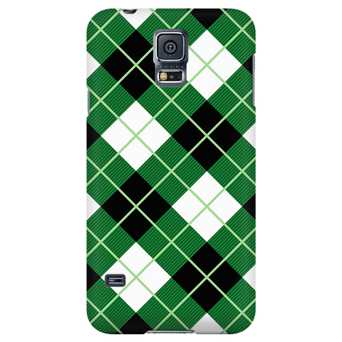 Image of Argyle Diagonal Diamond Scottish Plaid Tartan Phone Case - shirtskishirt