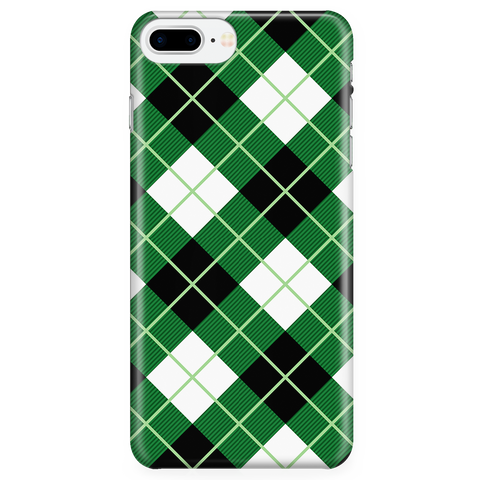 Image of Argyle Diagonal Diamond Scottish Plaid Tartan Phone Case - shirtskishirt