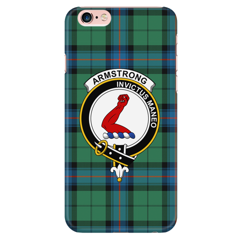 Image of Armstrong Ancient Scottish Clan Tartan Phone Case - shirtskishirt