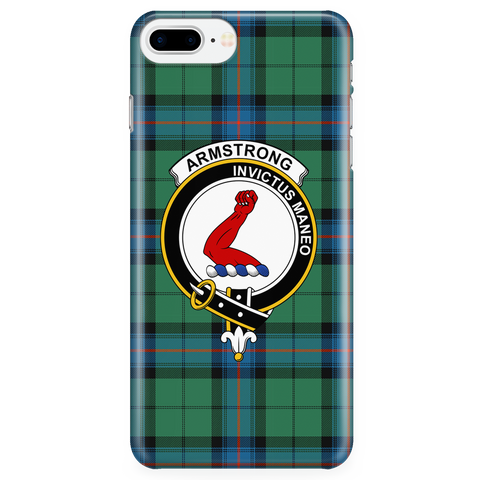 Image of Armstrong Ancient Scottish Clan Tartan Phone Case - shirtskishirt