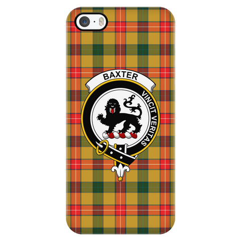 Image of Baxter Scottish Clan Tartan Phone Case - shirtskishirt