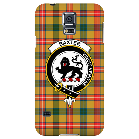 Image of Baxter Scottish Clan Tartan Phone Case - shirtskishirt