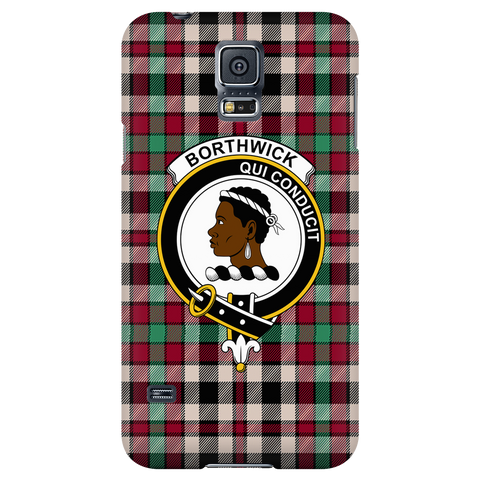 Image of Borthwick Ancient Scottish Clan Tartan Phone Case - shirtskishirt