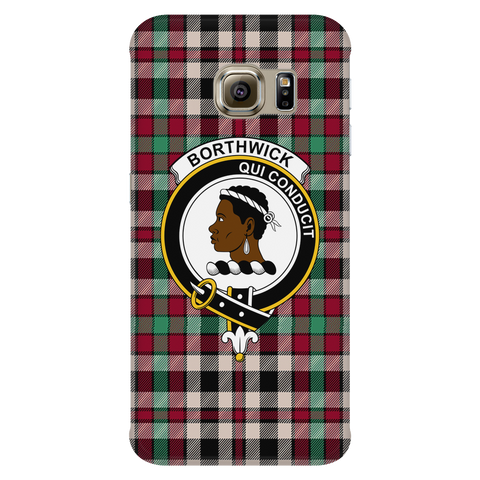 Image of Borthwick Ancient Scottish Clan Tartan Phone Case - shirtskishirt