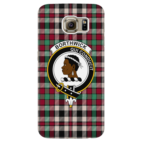 Image of Borthwick Ancient Scottish Clan Tartan Phone Case - shirtskishirt