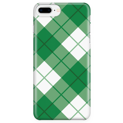 Image of Bias plaid Scottish Plaid Tartan Phone Case - shirtskishirt