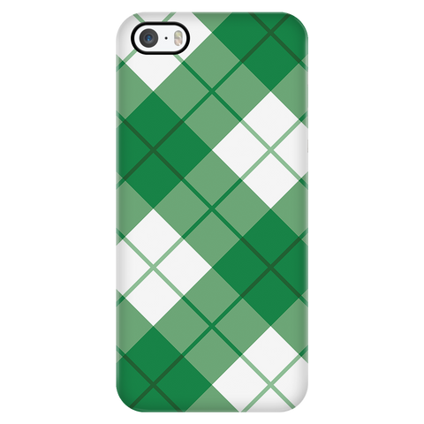 Image of Bias plaid Scottish Plaid Tartan Phone Case - shirtskishirt