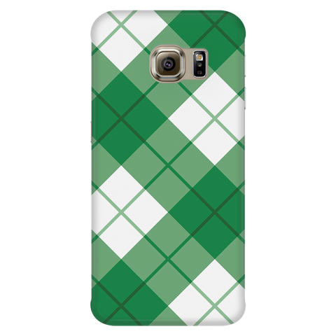 Image of Bias plaid Scottish Plaid Tartan Phone Case - shirtskishirt