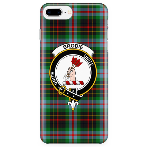 Image of Brodie Scottish Clan Tartan Phone Case - shirtskishirt