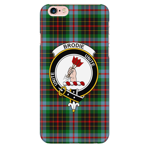 Image of Brodie Scottish Clan Tartan Phone Case - shirtskishirt