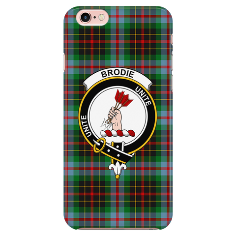 Image of Brodie Scottish Clan Tartan Phone Case - shirtskishirt