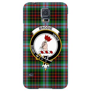 Brodie Scottish Clan Tartan Phone Case - shirtskishirt