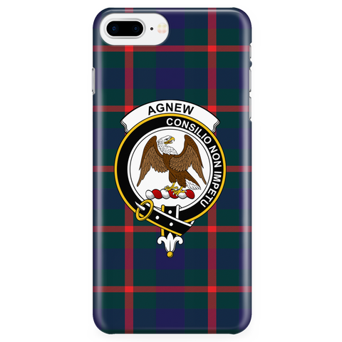 Image of Agnew Modern Scottish Clan Tartan Phone Case - shirtskishirt