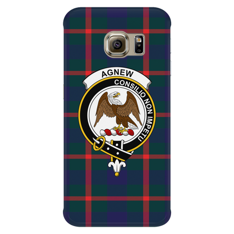 Image of Agnew Modern Scottish Clan Tartan Phone Case - shirtskishirt