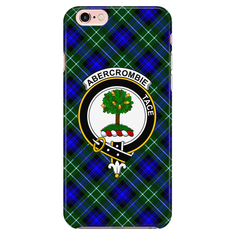 Image of Abercrombie Hunting Scottish Clan Tartan Phone Case - shirtskishirt