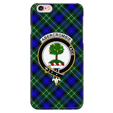 Image of Abercrombie Hunting Scottish Clan Tartan Phone Case - shirtskishirt