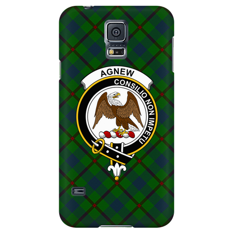 Image of Agnew Hunting Scottish Clan Tartan Phone Case - shirtskishirt