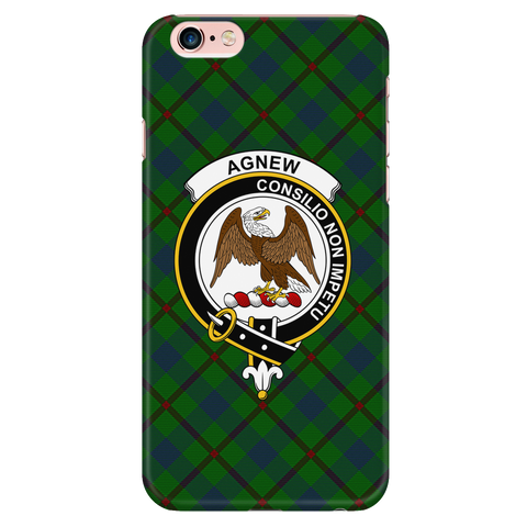 Image of Agnew Hunting Scottish Clan Tartan Phone Case - shirtskishirt