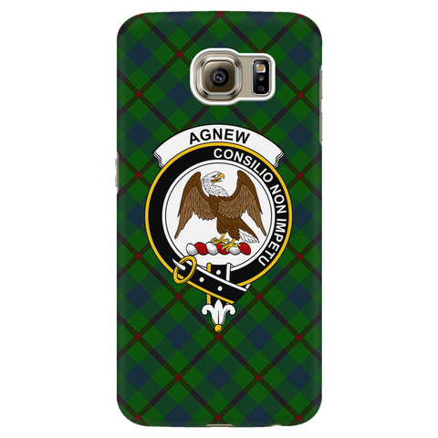 Image of Agnew Hunting Scottish Clan Tartan Phone Case - shirtskishirt