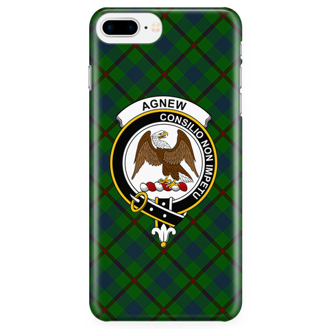 Image of Agnew Hunting Scottish Clan Tartan Phone Case - shirtskishirt