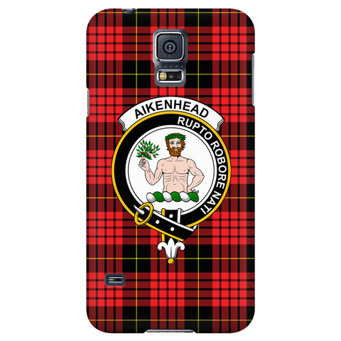 Image of Aikenhead Scottish Clan Tartan Phone Case - shirtskishirt