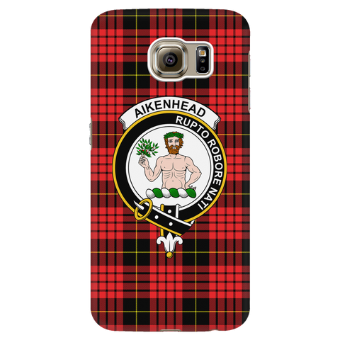 Image of Aikenhead Scottish Clan Tartan Phone Case - shirtskishirt