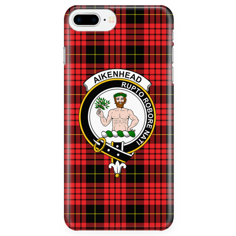 Image of Aikenhead Scottish Clan Tartan Phone Case - shirtskishirt