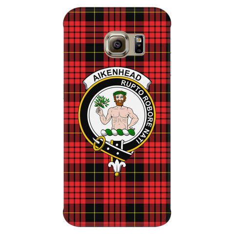 Image of Aikenhead Scottish Clan Tartan Phone Case - shirtskishirt