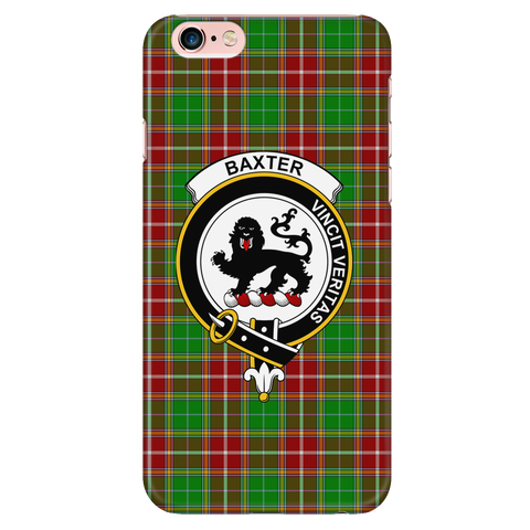 Image of Baxter Modern Scottish Clan Tartan Phone Case - shirtskishirt