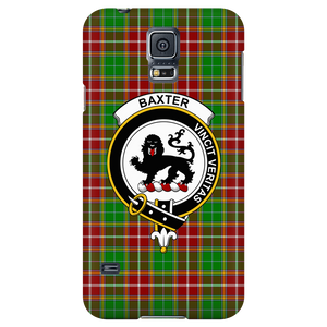 Baxter Modern Scottish Clan Tartan Phone Case - shirtskishirt