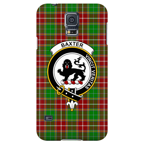 Image of Baxter Modern Scottish Clan Tartan Phone Case - shirtskishirt