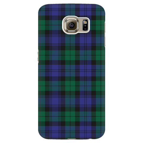 Image of Blackwatch Modern Scottish Plaid Tartan Phone Case - shirtskishirt