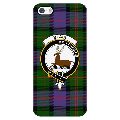 Image of Blair Modern Scottish Clan Tartan Phone Case - shirtskishirt