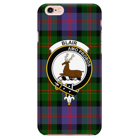 Image of Blair Modern Scottish Clan Tartan Phone Case - shirtskishirt