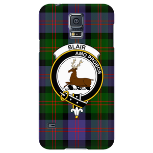 Blair Modern Scottish Clan Tartan Phone Case - shirtskishirt