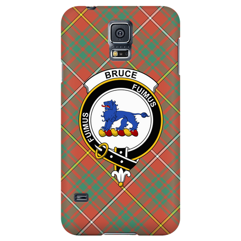 Image of Bruce Ancient Scottish Clan Tartan Phone Case - shirtskishirt