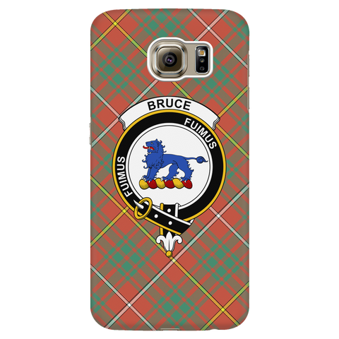 Image of Bruce Ancient Scottish Clan Tartan Phone Case - shirtskishirt