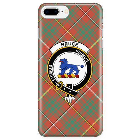 Image of Bruce Ancient Scottish Clan Tartan Phone Case - shirtskishirt