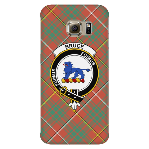 Image of Bruce Ancient Scottish Clan Tartan Phone Case - shirtskishirt