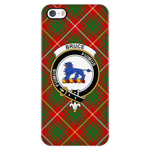 Image of Bruce Scottish Clan Tartan Phone Case - shirtskishirt