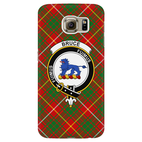 Image of Bruce Scottish Clan Tartan Phone Case - shirtskishirt